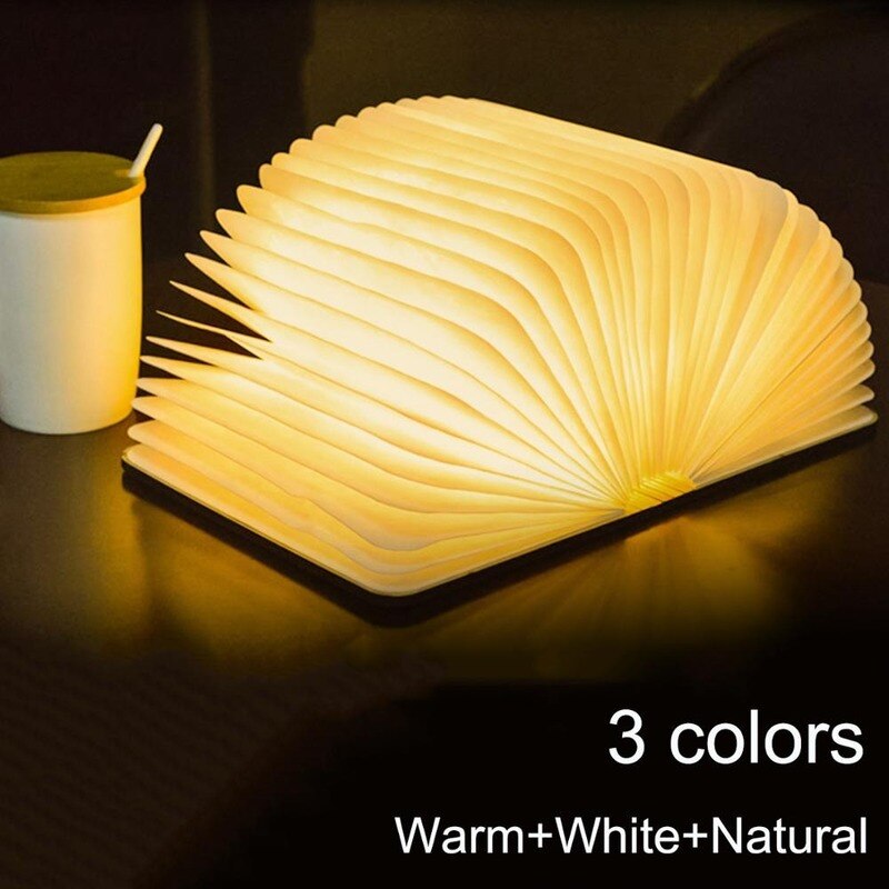 Lampe Led pliante en forme de livre