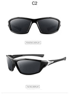 Lunettes de soleil de sport avec verres polarisants anti-reflets