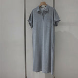 Robe longue POLO pour femme