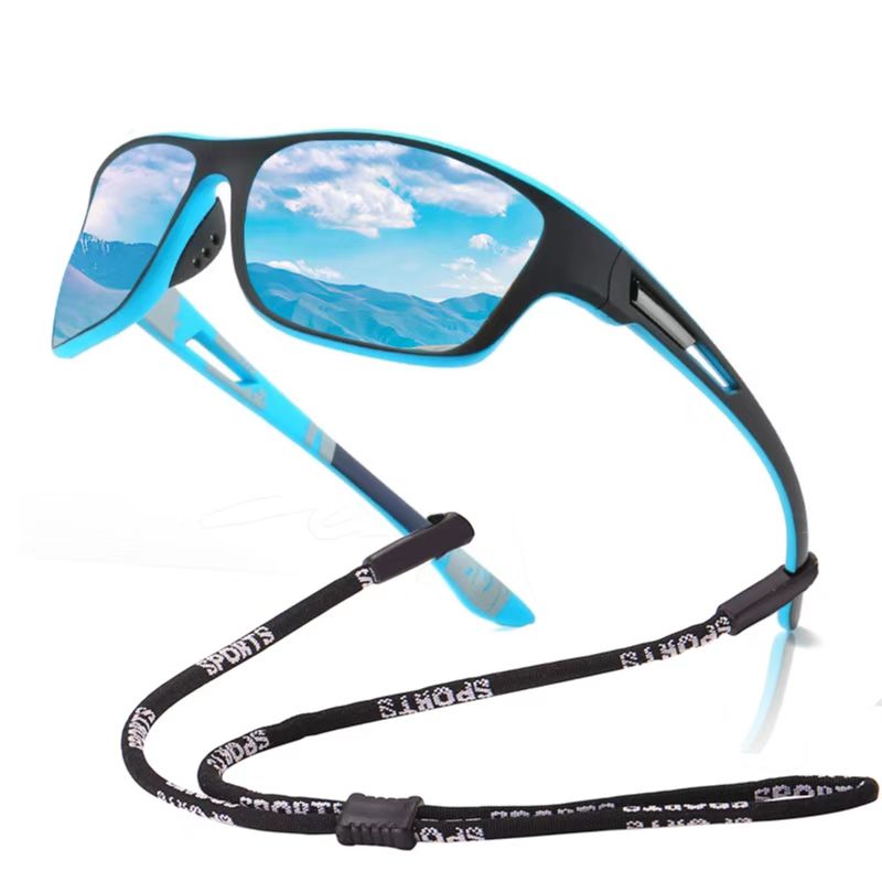 Lunettes de soleil de sport avec verres polarisants anti-reflets