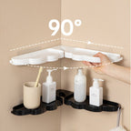 No-Drill Corner Shelf for Bathroom