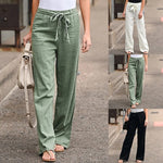 Luna - Pantalon en lin respirant pour femme