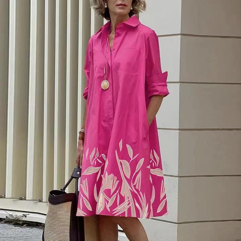 Midi shirt dress with pockets - 2023 Collection