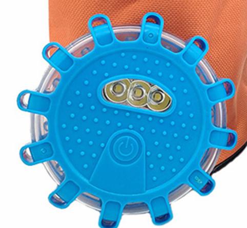 Lot de 2 Balises de Signalisation d'Urgence