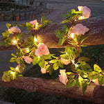 Guirlande de lierre lumineuse