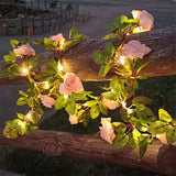Guirlande de lierre lumineuse