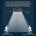 Applique murale LED solaire puissante