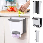 Retractable kitchen bin