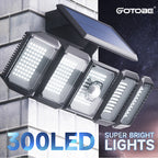 Lampe solaire 5 têtes