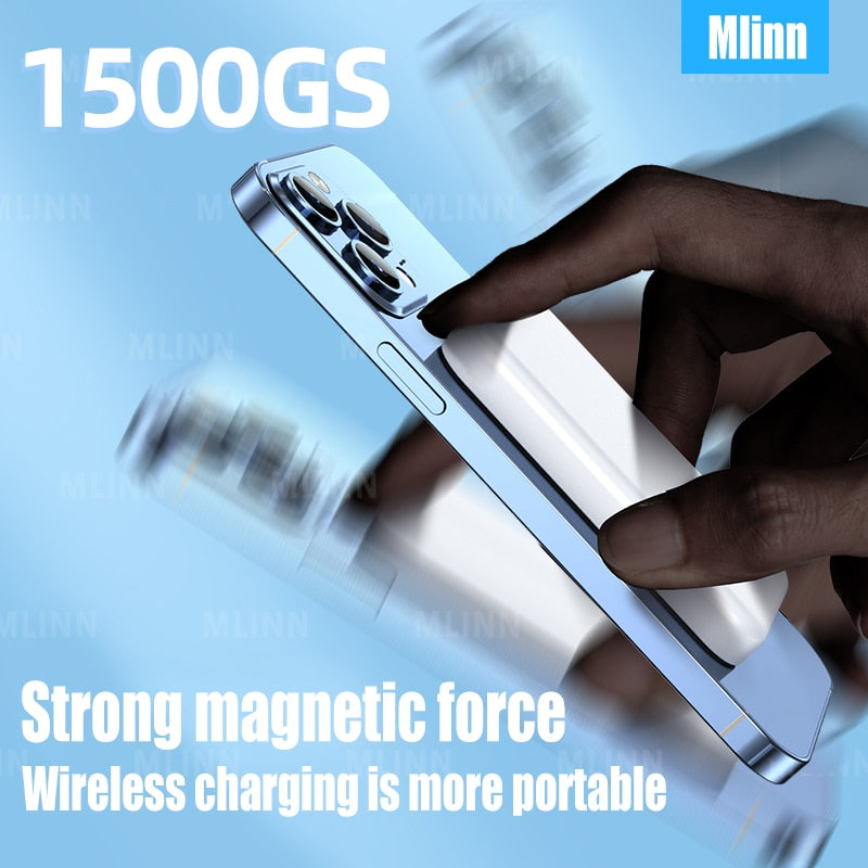 Mini batterie externe magnétique