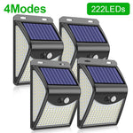 Appliques solaires avec détecteur de mouvement