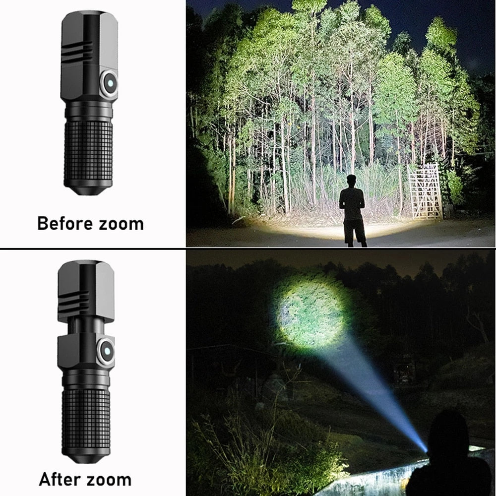 Mini lampe de poche USB