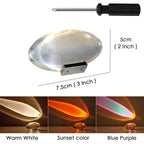 Lampe cristal en forme d'oeil