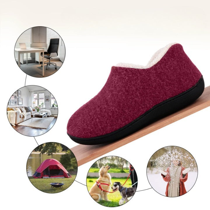 Pantoufles chaudes en coton