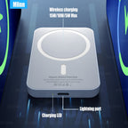 Mini batterie externe magnétique