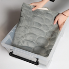 Ensemble de 3 tapis de salle de bain moelleux et absorbant