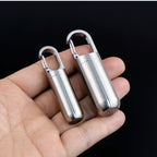 2 x Mini Porte Clé Boîte à Pilules Waterproof