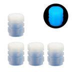 4x Bouchon de valve fluorescent pour pneus