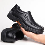 Marco - Moccassins souples et confortables en cuir véritable