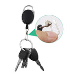 4 x Porte-clés rétractable anti-perte anti-vol
