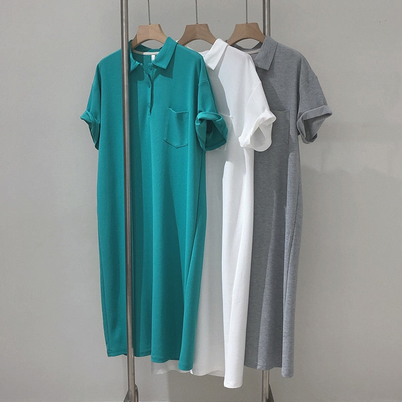 Robe longue POLO pour femme