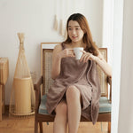 Serviette de Bain en Bambou - Effet Robe