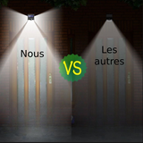 Appliques solaires avec détecteur de mouvement