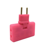 Lot de 2 Extension prise rotative gain de place