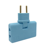 Lot de 2 Extension prise rotative gain de place