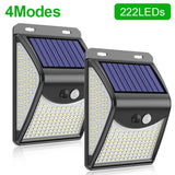 Appliques solaires avec détecteur de mouvement