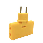 Lot de 2 Extension prise rotative gain de place