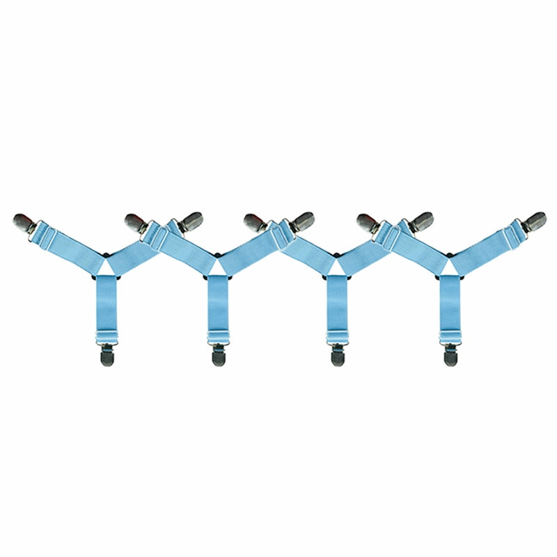 4-Pack Under-Sheet Non-Slip Fasteners