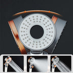 Pommeau de douche TURBO double face - Filtrant et haute pression