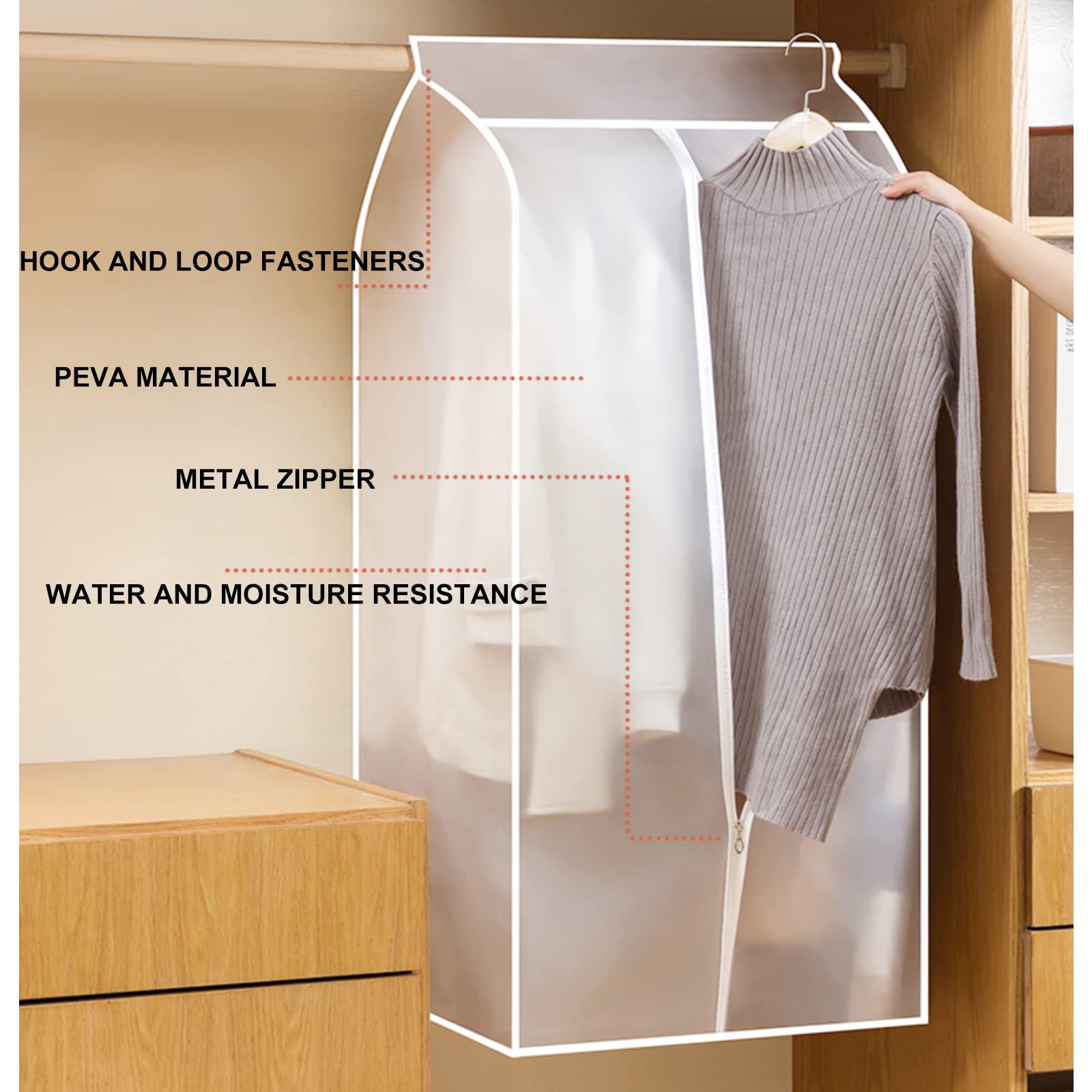 Dustproof garment cover