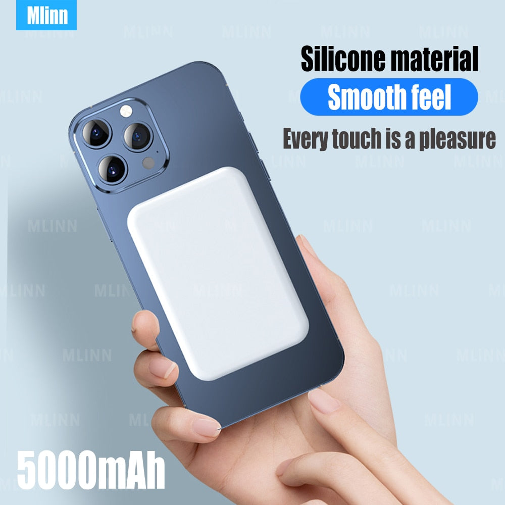 Mini batterie externe magnétique