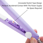 Ceramic mini hair straightener