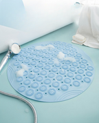 Massaging bath mat