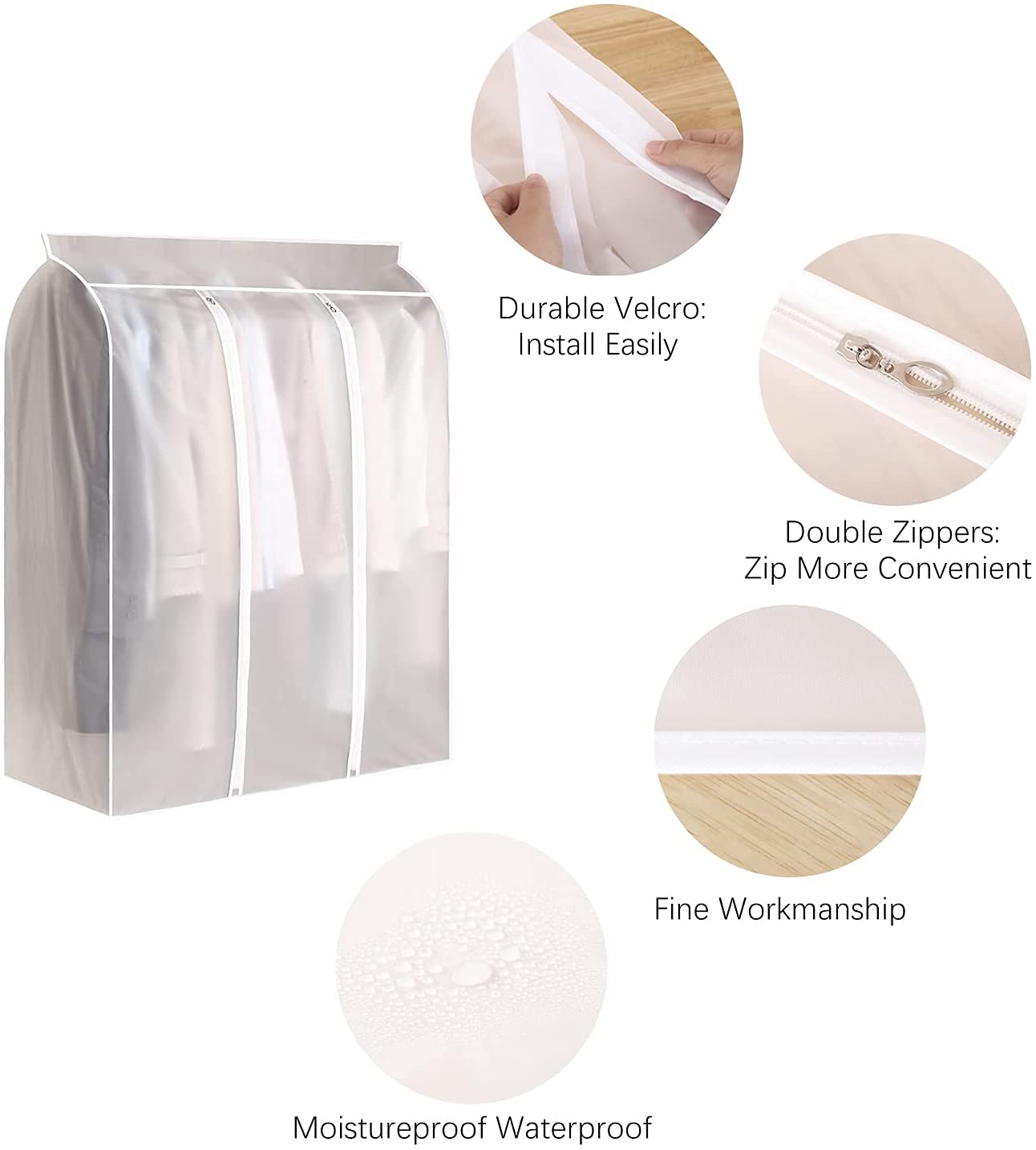 Dustproof garment cover