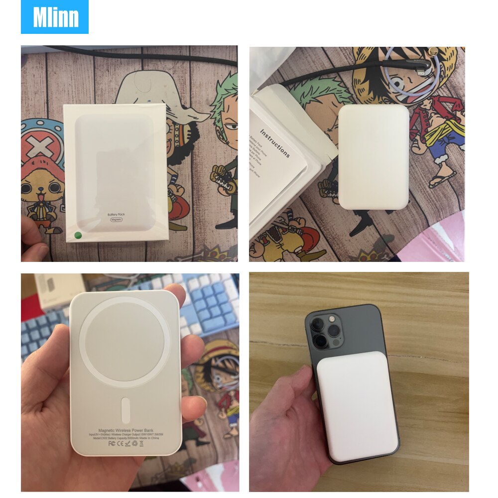 Mini batterie externe magnétique