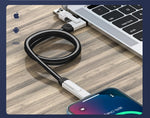 Cable USB 4 en 1 en métal - Charge rapide