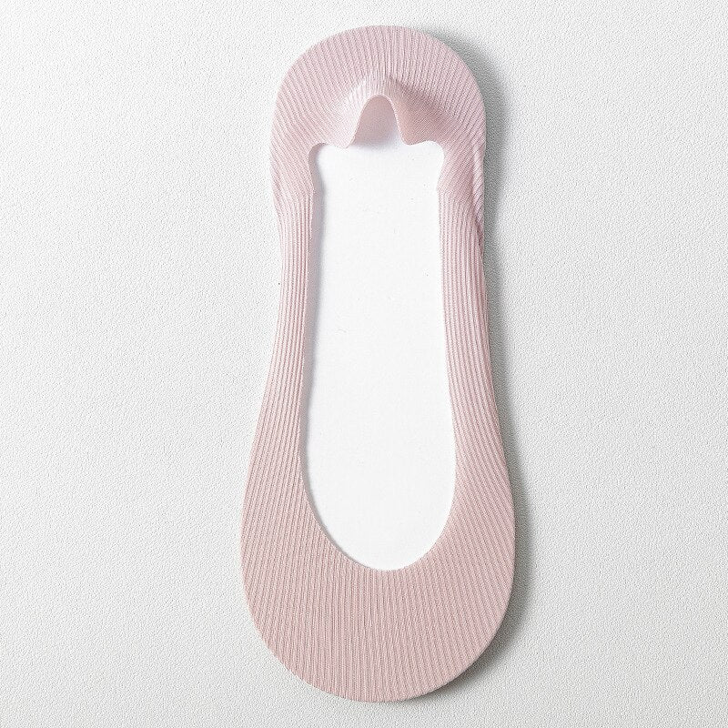 3 x Chaussettes anti-dérapantes en soie glacée