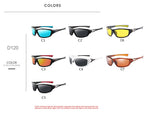 Lunettes de soleil de sport avec verres polarisants anti-reflets
