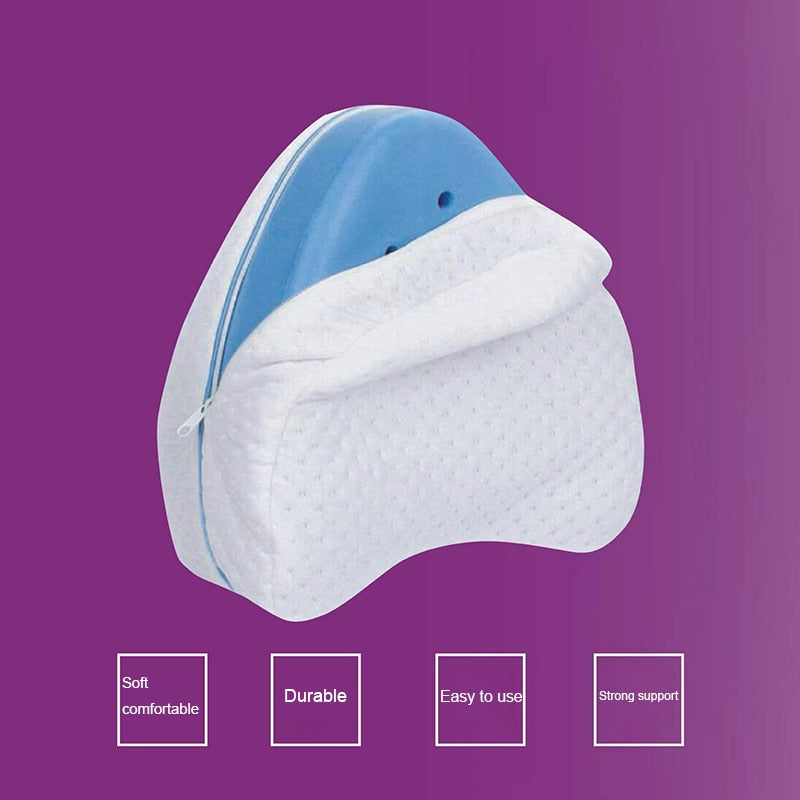 Coussin orthopédique jambes à mémoire de forme