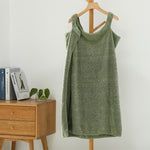 Serviette de Bain en Bambou - Effet Robe