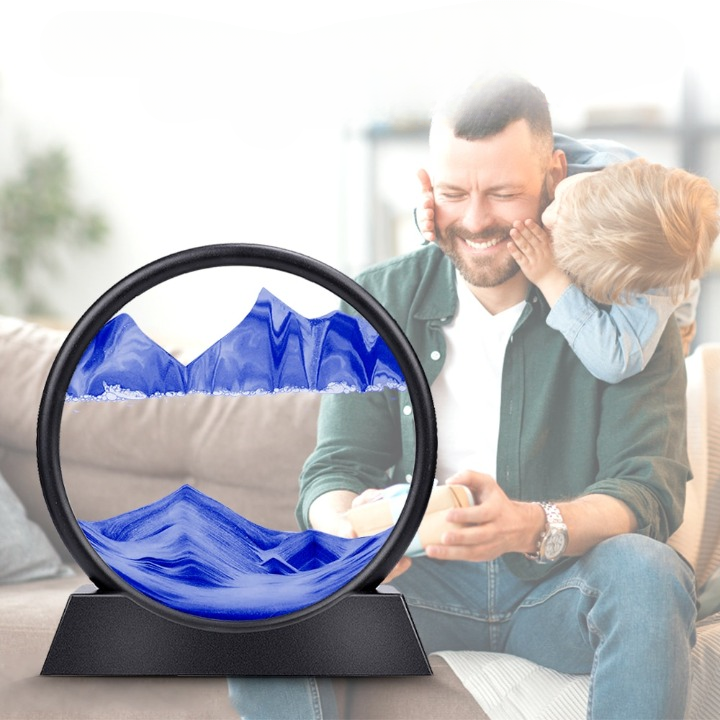 Lampe 3D sablier