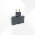 Lot de 2 Extension prise rotative gain de place