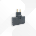 Lot de 2 Extension prise rotative gain de place