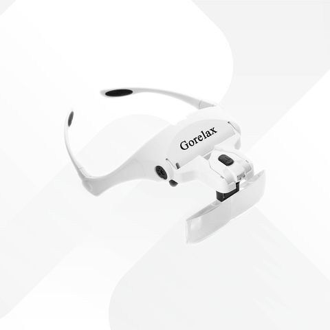 Lunettes loupe de précision avec lampe