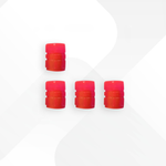 4x Bouchon de valve fluorescent pour pneus
