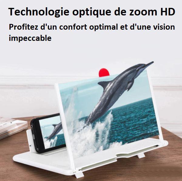 Amplificateur d'écran pour smartphones